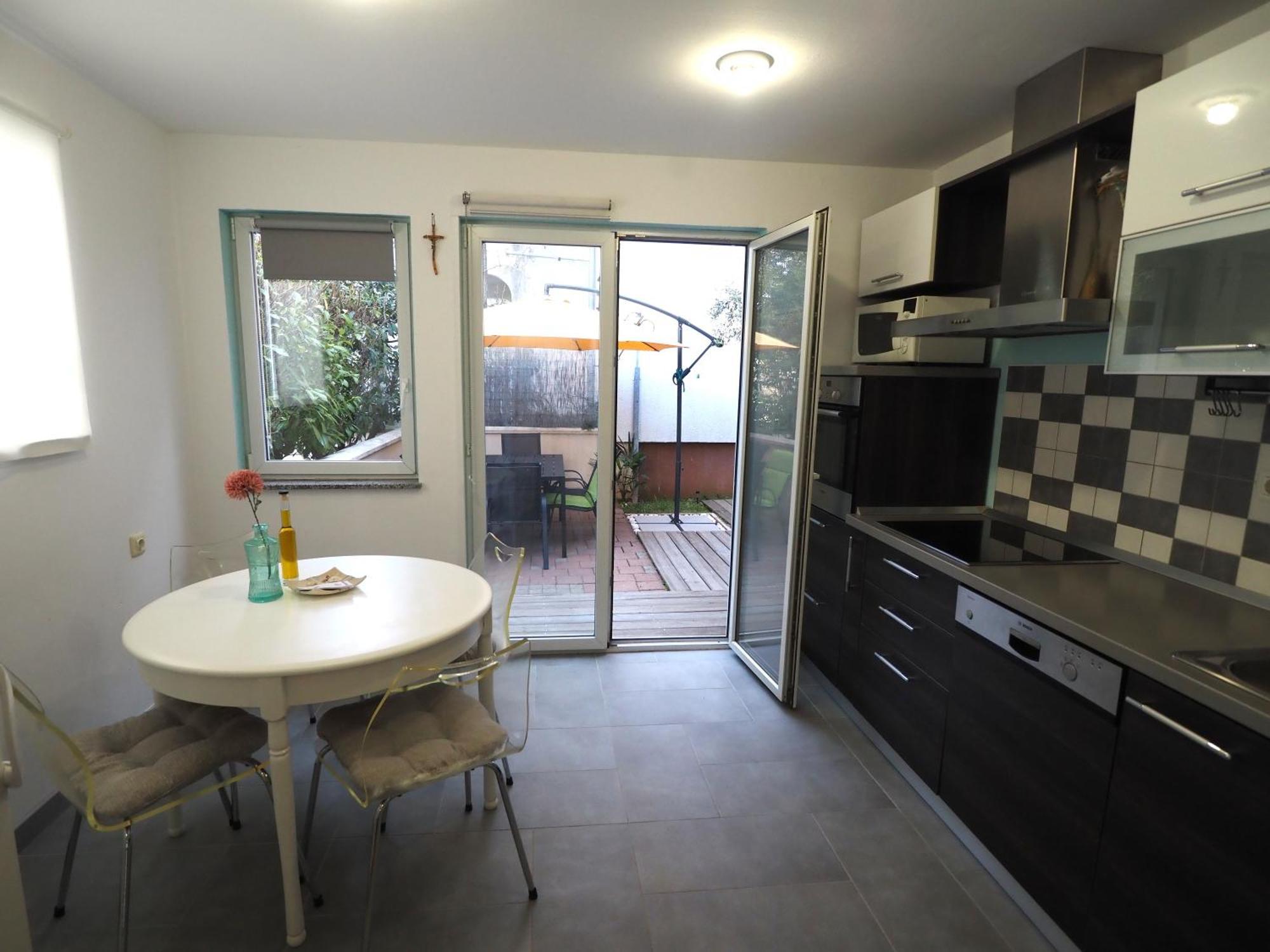 Apartment With Garden In Барбаріґа Екстер'єр фото